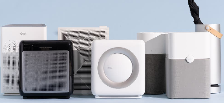 The Most Suitable Air Purifiers for Home Offices with Allergies 2026 - Collection of compact, allergy-friendly air purifiers designed for home office use, featuring HEPA filtration and low-noise operation