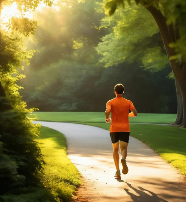 Remote worker using AI ergonomic assistant to improve posture, 2026 office wellness technology concept